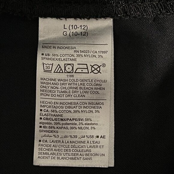 OLD NAVY Built-In Flex Tapered Tech Pants Boys  - Large (10-12) Color Blackjack - Picture 4 of 4